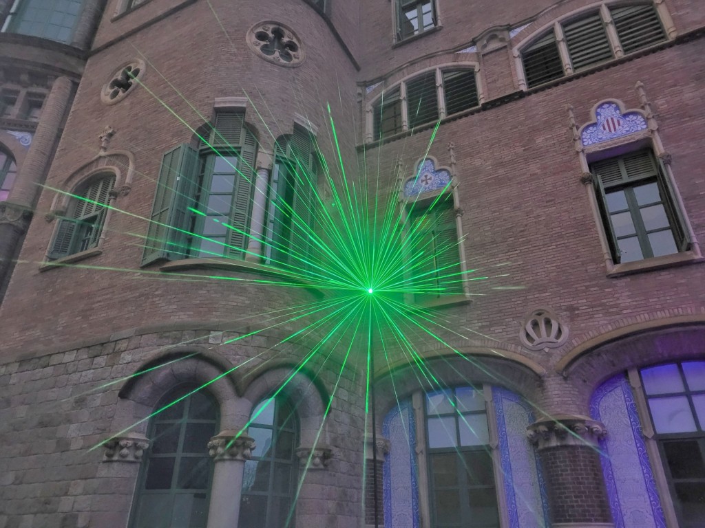 Foto: Luces en el hospital de Sant Pau - Barcelona (Cataluña), España