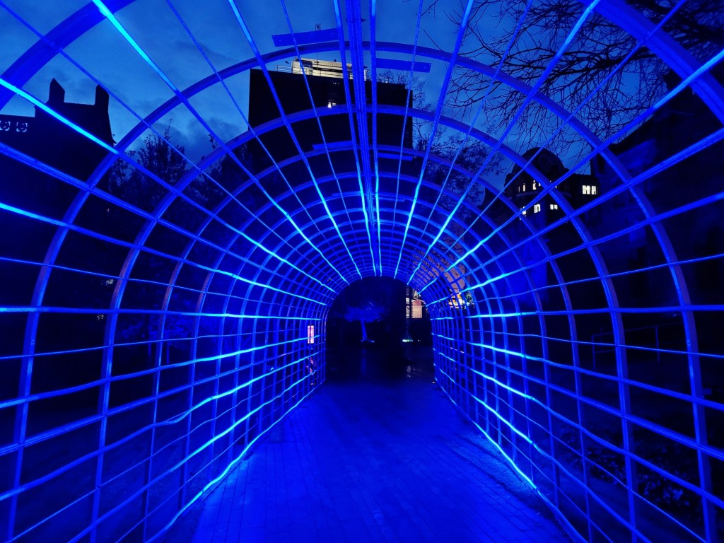 Foto: Luces en el hospital de Sant Pau - Barcelona (Cataluña), España