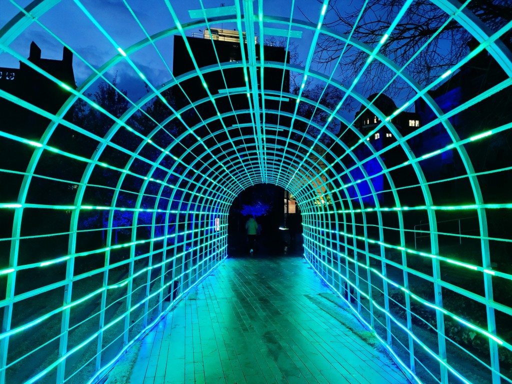 Foto: Luces en el hospital de Sant Pau - Barcelona (Cataluña), España