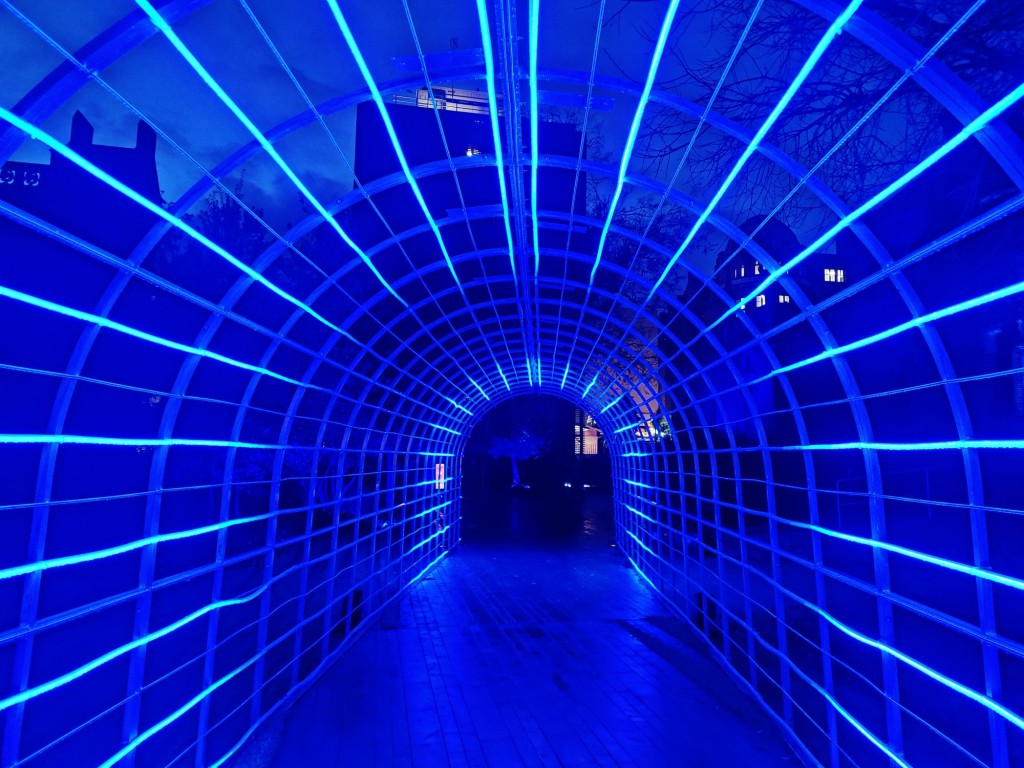 Foto: Luces en el hospital de Sant Pau - Barcelona (Cataluña), España