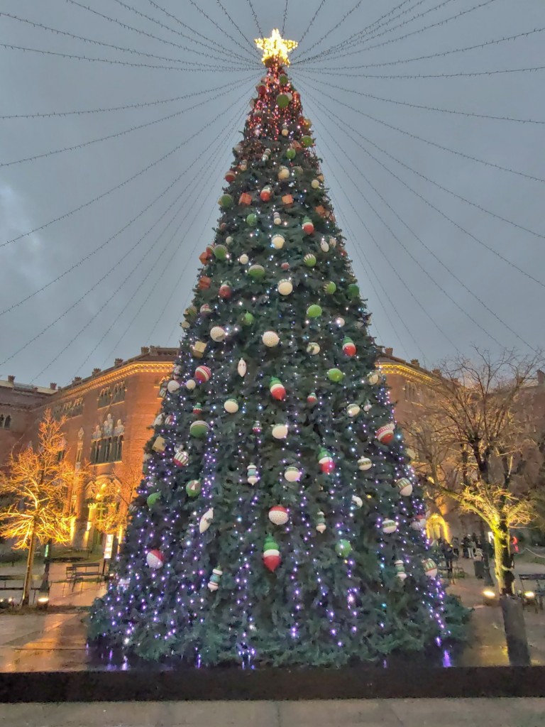 Foto: Luces en el hospital de Sant Pau - Barcelona (Cataluña), España