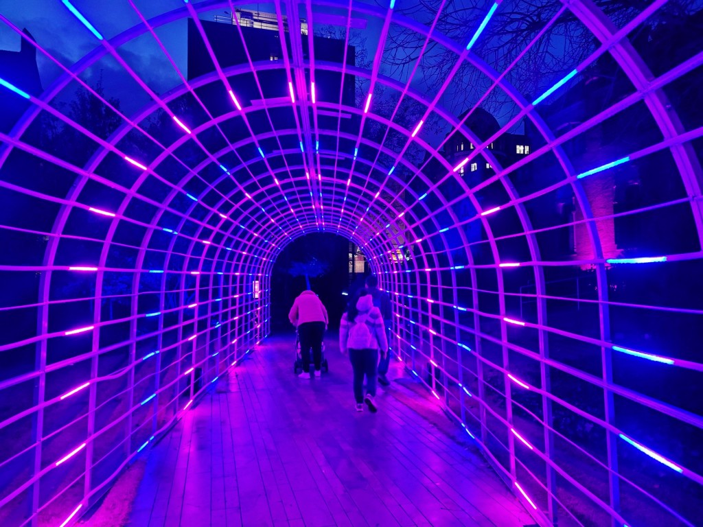 Foto: Luces en el hospital de Sant Pau - Barcelona (Cataluña), España