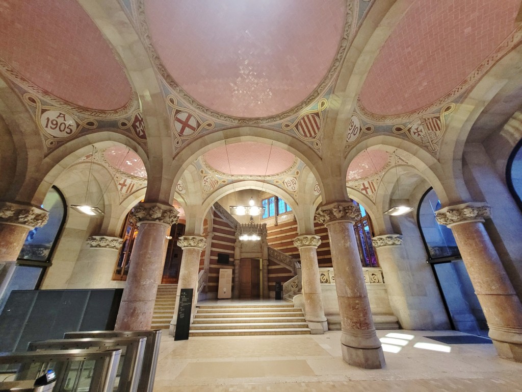 Foto: Luces en el hospital de Sant Pau - Barcelona (Cataluña), España