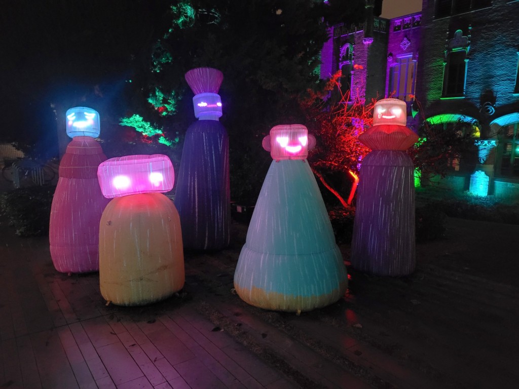 Foto: Luces en el hospital de Sant Pau - Barcelona (Cataluña), España