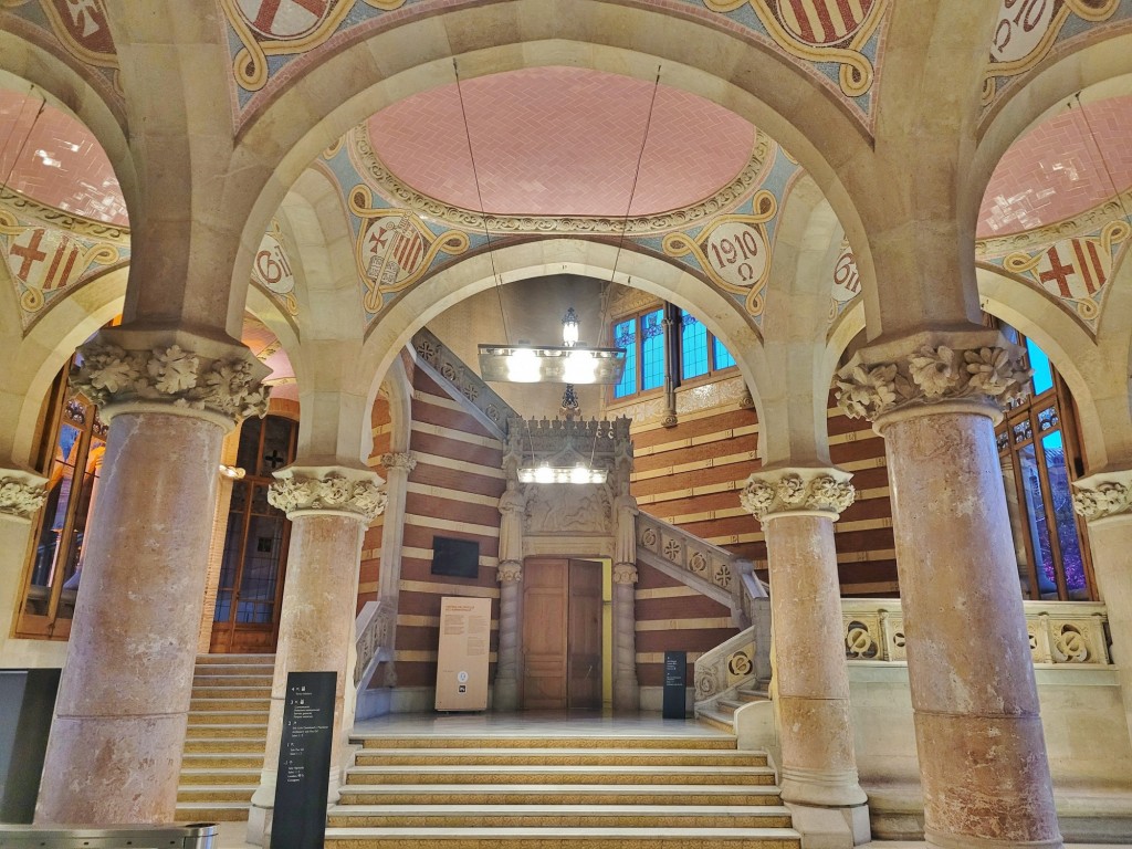 Foto: Luces en el hospital de Sant Pau - Barcelona (Cataluña), España