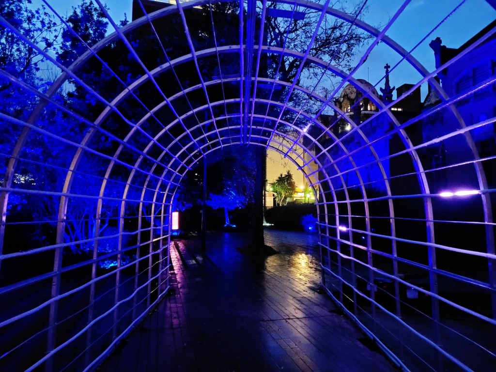 Foto: Luces en el hospital de Sant Pau - Barcelona (Cataluña), España