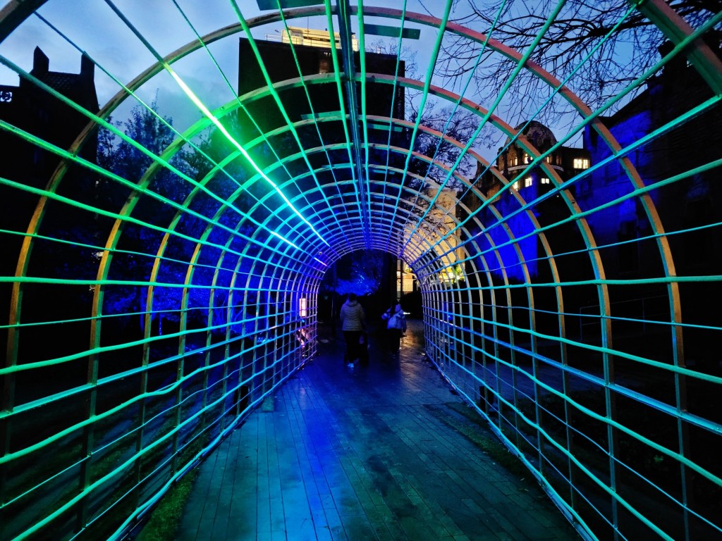 Foto: Luces en el hospital de Sant Pau - Barcelona (Cataluña), España