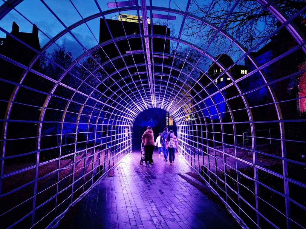 Foto: Luces en el hospital de Sant Pau - Barcelona (Cataluña), España