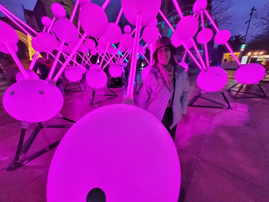 Foto: Luces en el hospital de Sant Pau - Barcelona (Cataluña), España