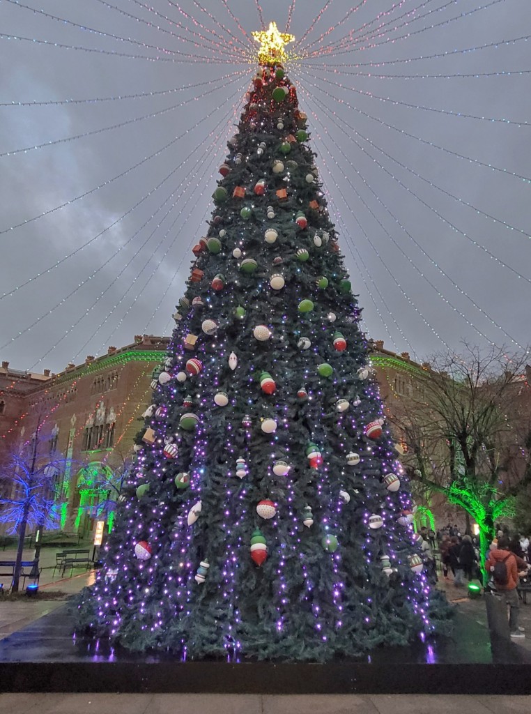 Foto: Luces en el hospital de Sant Pau - Barcelona (Cataluña), España