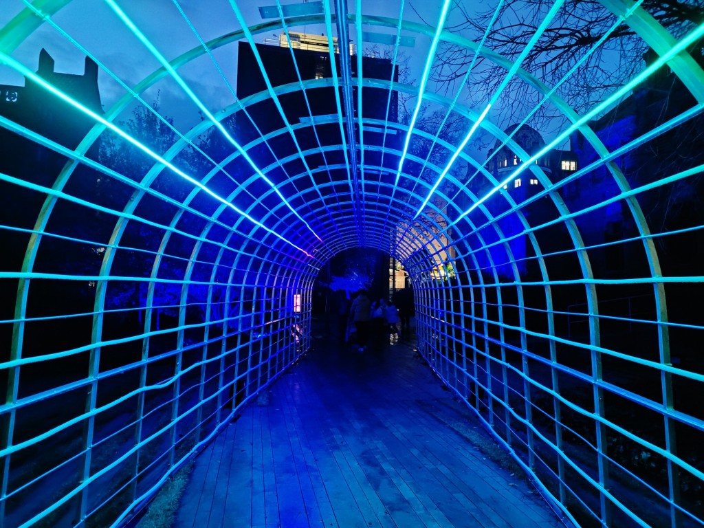 Foto: Luces en el hospital de Sant Pau - Barcelona (Cataluña), España