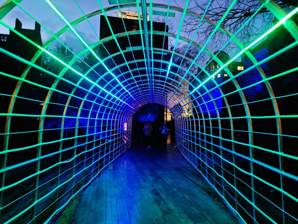 Foto: Luces en el hospital de Sant Pau - Barcelona (Cataluña), España