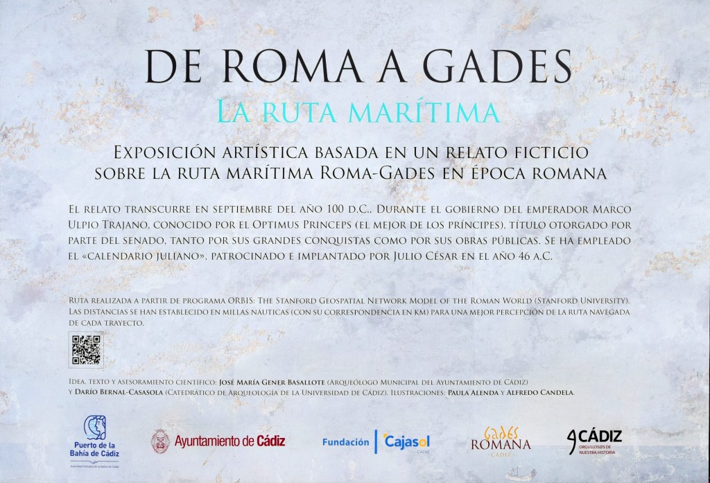 Foto: Exposición Artística al áire libre - De Roma a Gades - Cádiz (Andalucía), España
