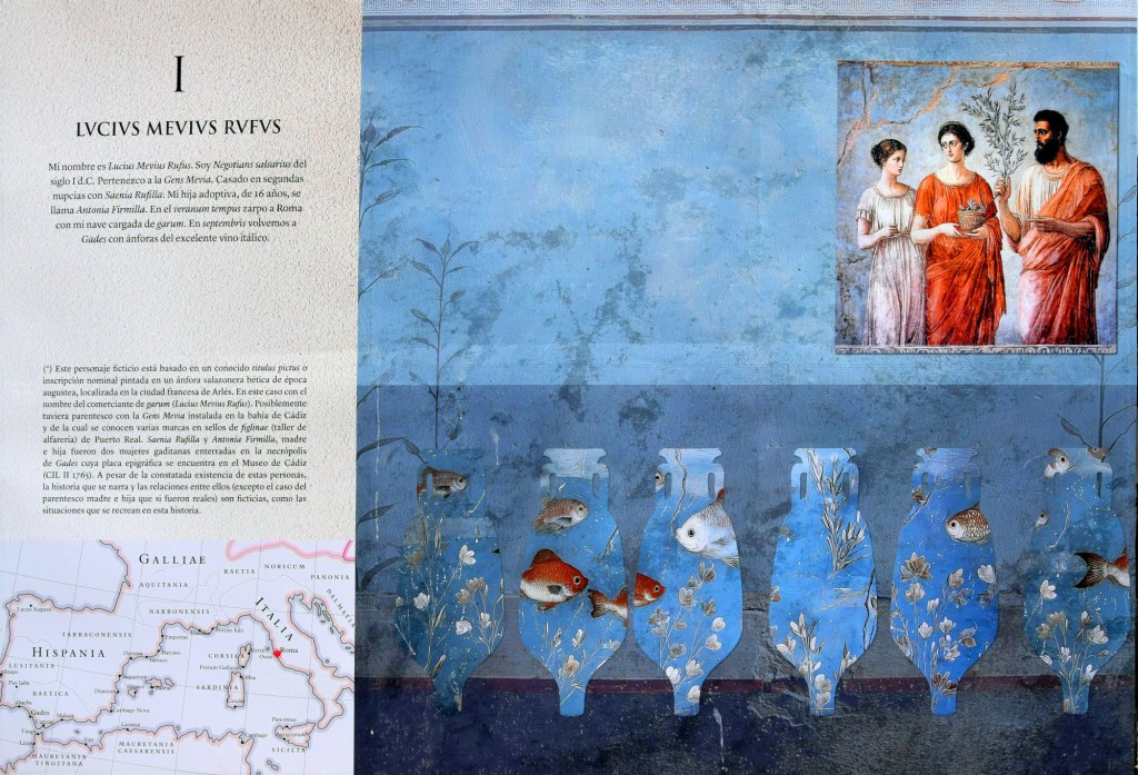 Foto: Lucius Mevius - Exposición Artística al áire libre - De Roma a Gades - Cádiz (Andalucía), España