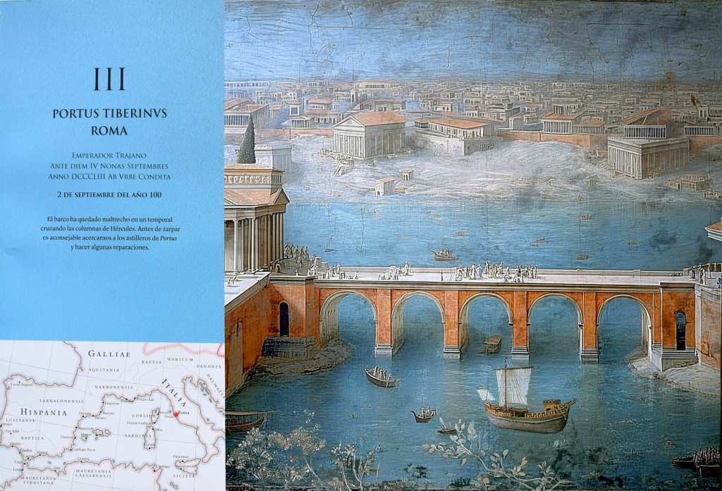 Foto: Portus Tiberianus - Exposición Artística al áire libre - De Roma a Gades - Cádiz (Andalucía), España