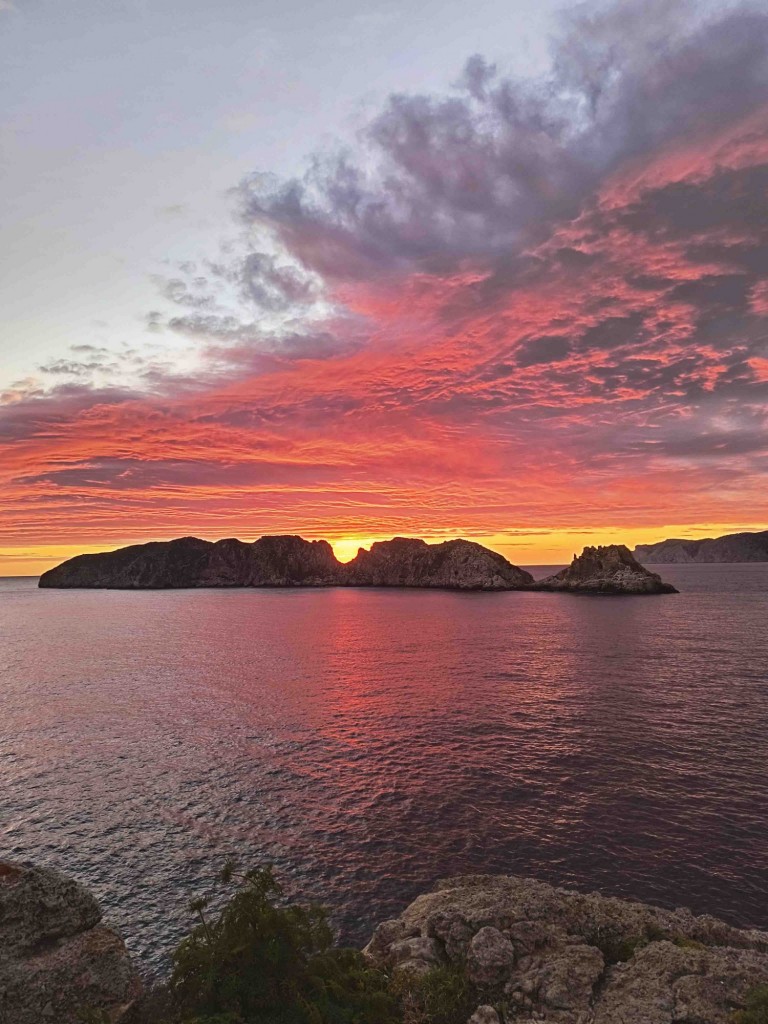 Foto: Atardecer de marzo - Santa Ponsa (Illes Balears), España