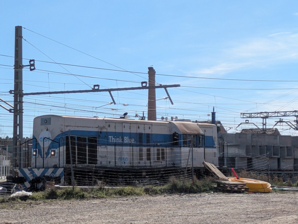 Foto: Trenes de obra 2026 - Calatayud (Zaragoza), España