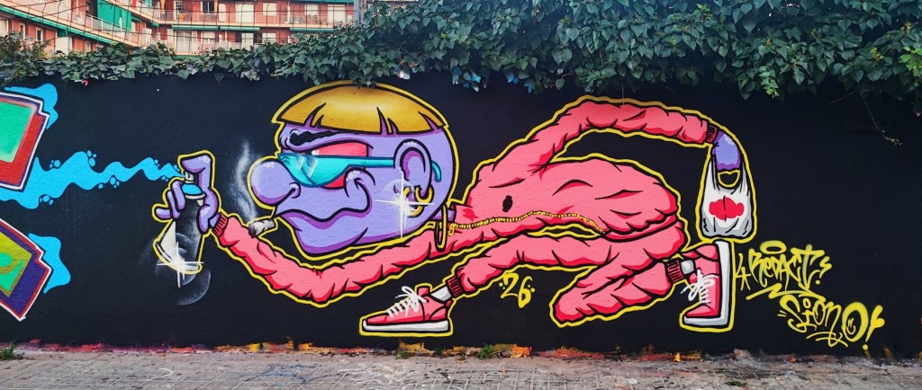 Foto: Grafitti Urbano - Barcelona (Cataluña), España