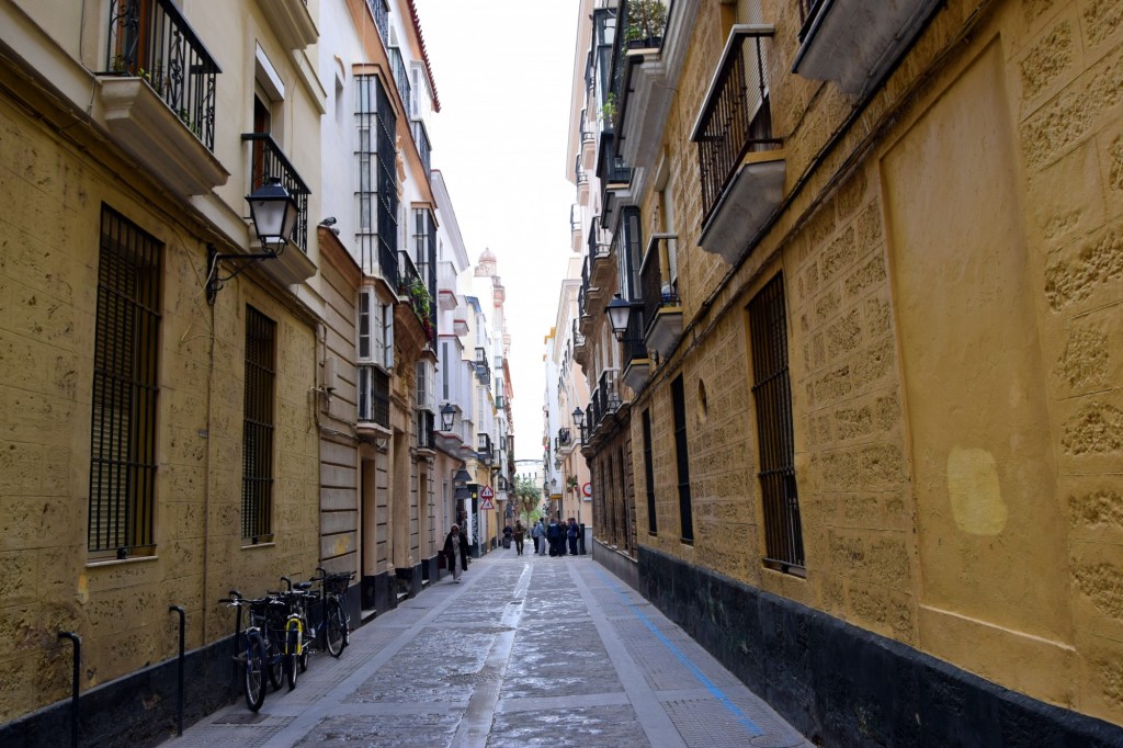 Foto: Calle del Cuartel de Marina - Cádiz (Andalucía), España