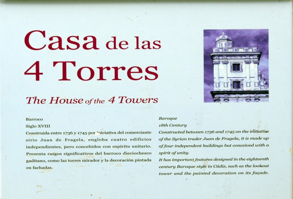 Foto: Casa de las Cuatro Torres - Cádiz (Andalucía), España