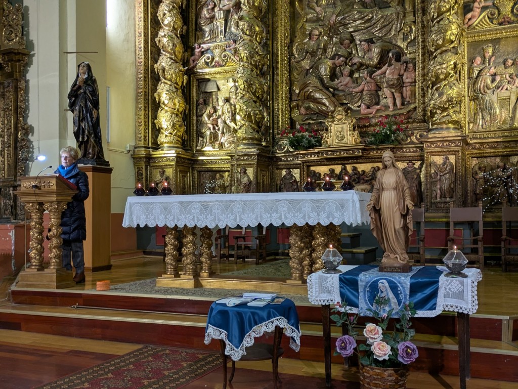 Foto: MARZO 2026 La Reina de Radio María visitó la parroquia - Alhama de Aragón (Zaragoza), España