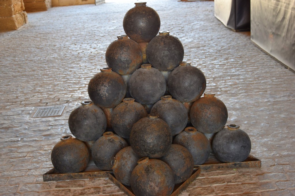 Foto: Munición de los cañones - Cádiz (Andalucía), España