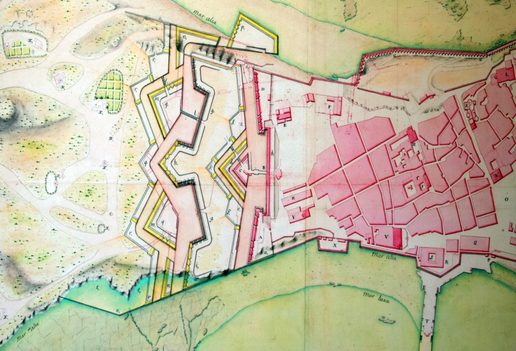 Foto: Plano de Cádiz en 1.724 - Cádiz (Andalucía), España
