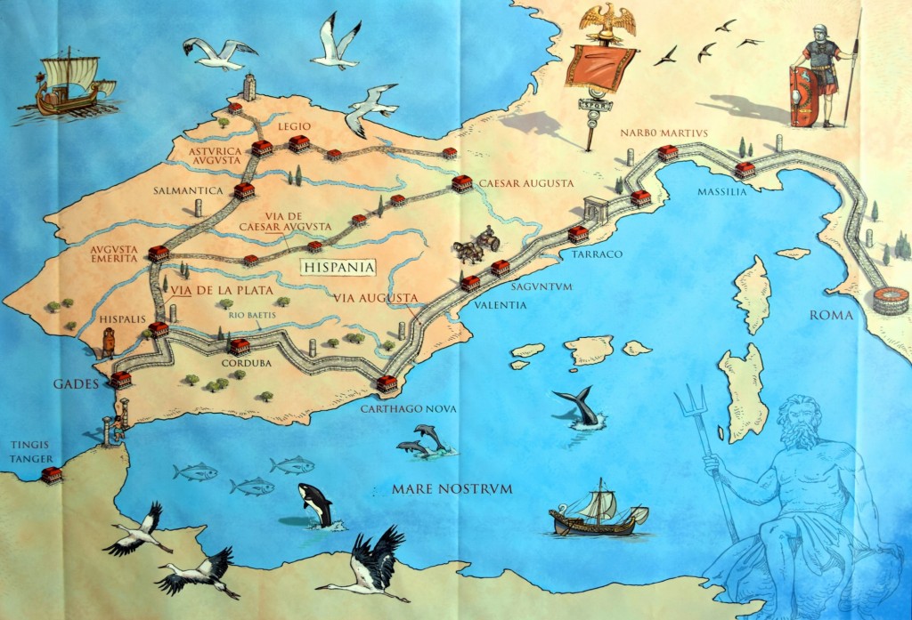 Foto: La Vía Augusta del S. I a.C - Cádiz (Andalucía), España