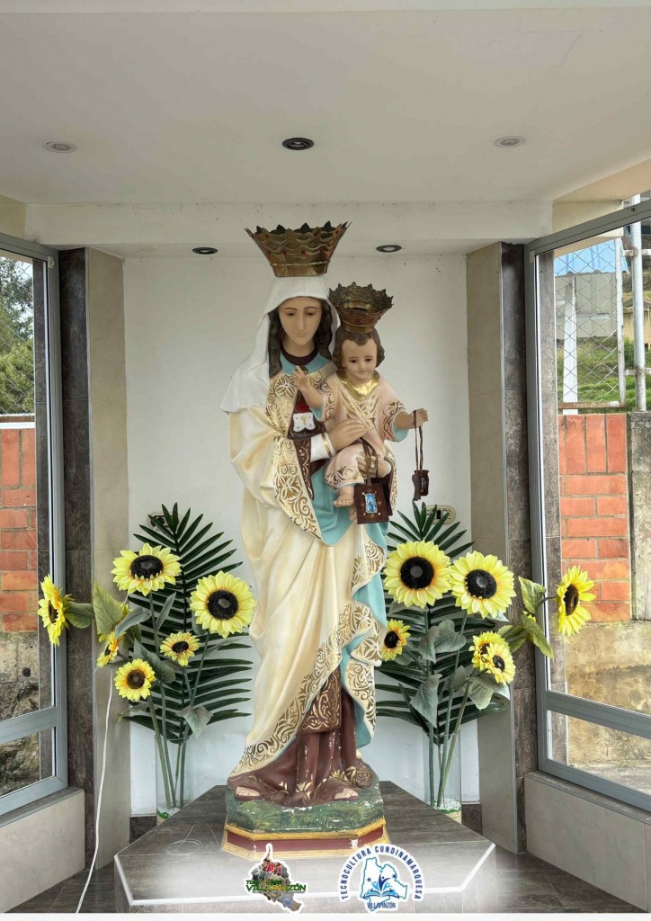 Foto: Virgen del carmen - Villapinzón (Cundinamarca), Colombia