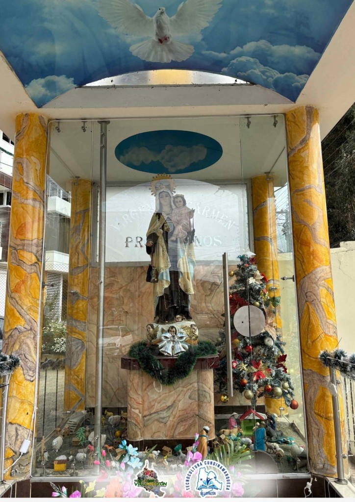 Foto: Virgen del carmen - Villapinzón (Cundinamarca), Colombia