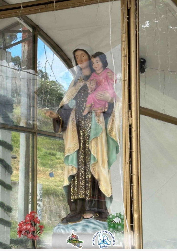 Foto: Virgen del carmen - Villapinzón (Cundinamarca), Colombia