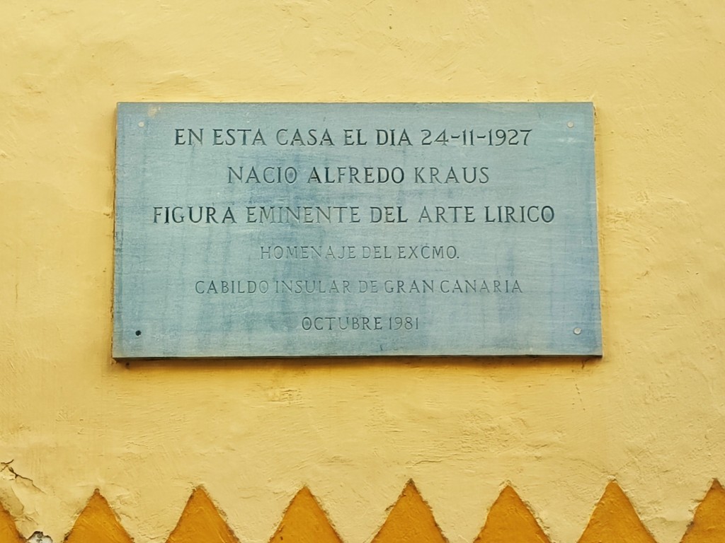 Foto: Casa natal de Alfredo Kraus - Las Palmas de Gran Canaria (Las Palmas), España