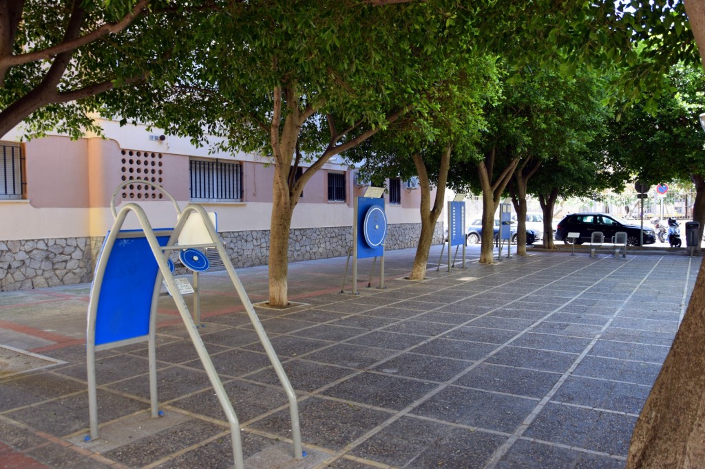 Foto: Parque de Mayores y aparatos de ejercicios - Cádiz (Andalucía), España