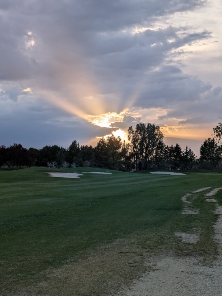 Foto: Atardecer en Carramolina - Calatayud (Zaragoza), España