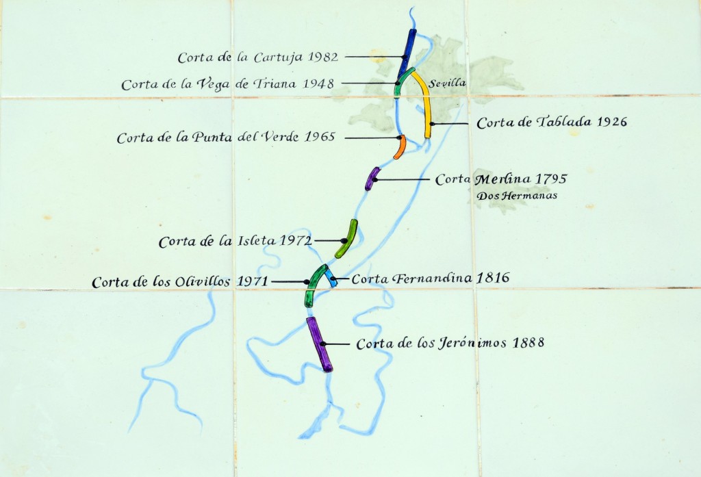 Foto: Intervenciones y fechas en el Guadalquivir - Trebujena (Cádiz), España