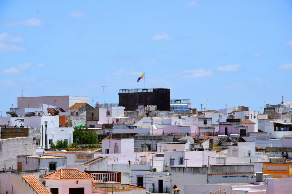 Foto: El Castillo en la parte alta - Trebujena (Cádiz), España