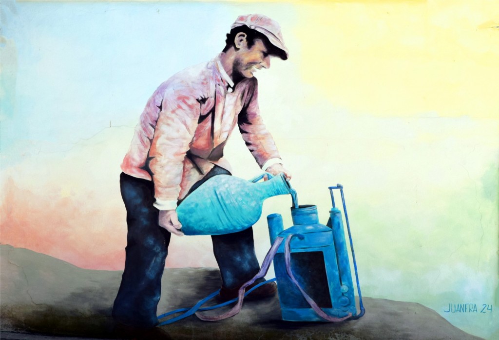 Foto: Mural de Juanfra - Trebujena (Cádiz), España