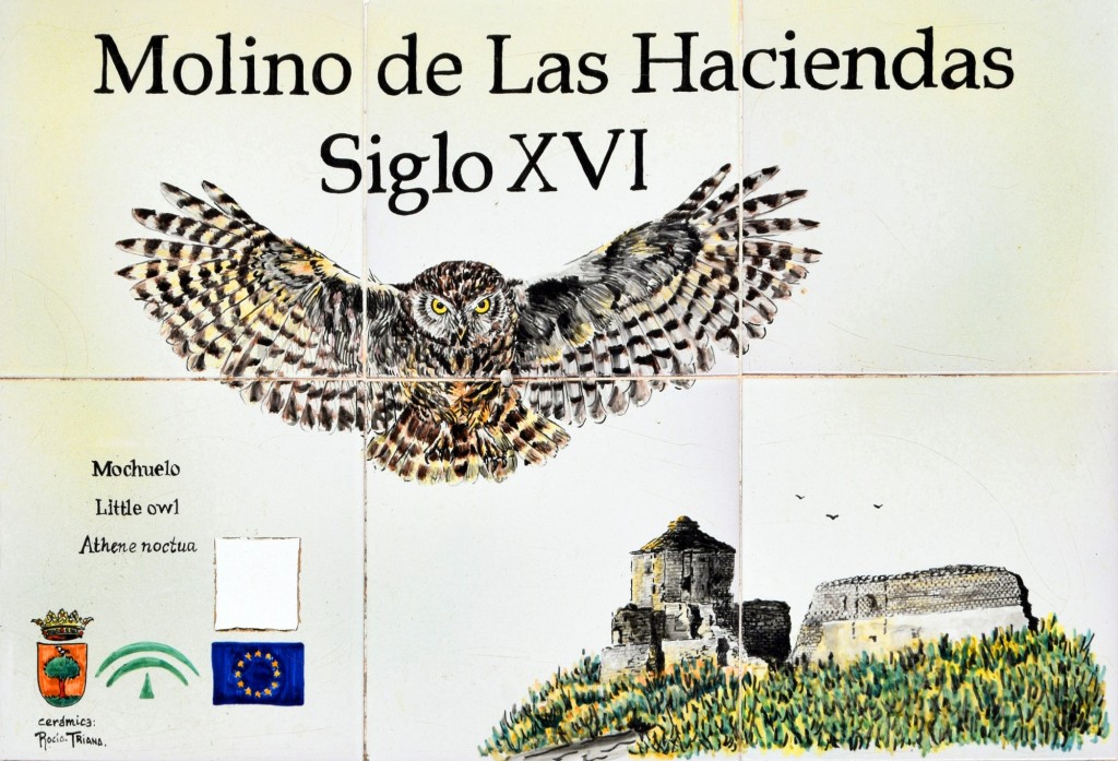 Foto: Cerámica de Rocio Triana de un Mochuelo en el Molino de las Haciendas - Trebujena (Cádiz), España