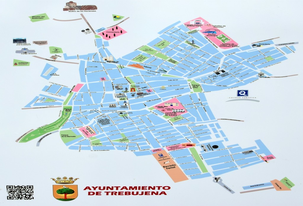 Foto: Plano y Callejero de la localidad - Trebujena (Cádiz), España