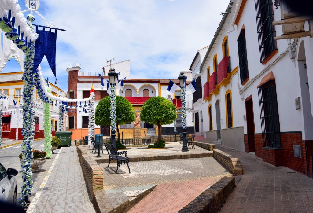 Foto: Plaza del Indiano - Carrión de los Céspedes (Sevilla), España