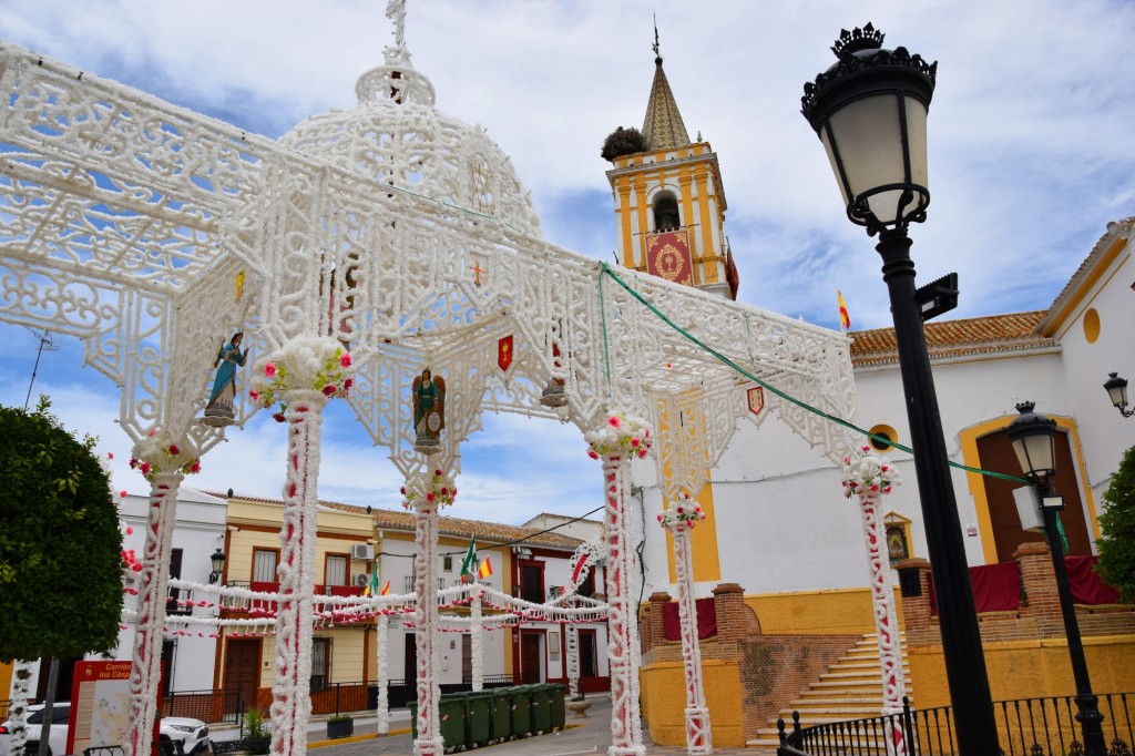 Foto: Plaza San Martín - Carrión de los Céspedes (Sevilla), España