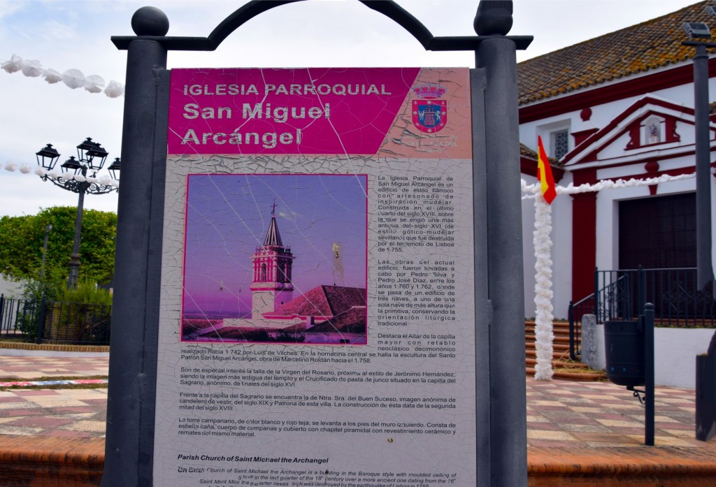 Foto: Leyenda de la Iglesia Parroquial - Castilleja del Campo (Sevilla), España