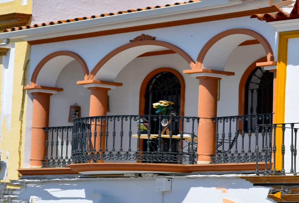 Foto: Balcones bonitos - Chucena (Huelva), España