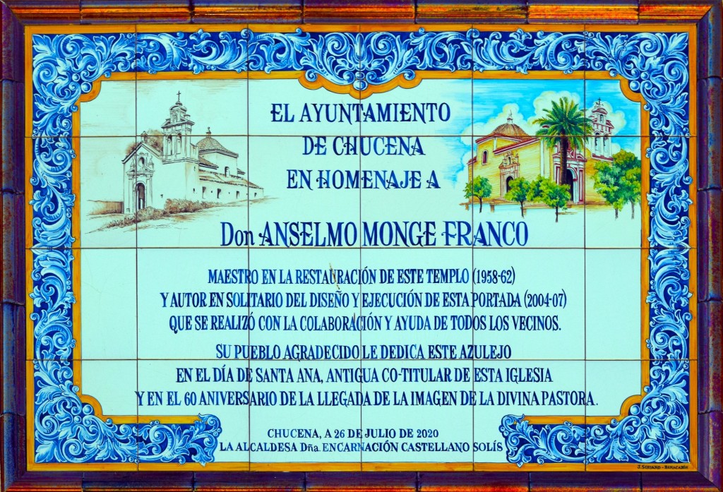 Foto: Homenaje a D. Anselmo Monje Franco - Chucena (Huelva), España