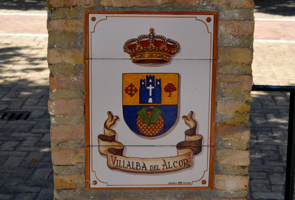 Foto: Escudo de Villalba cdel Alcor - Chucena (Huelva), España