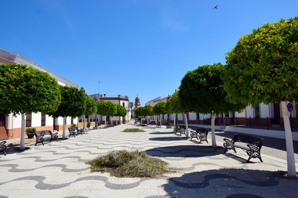 Foto: Plaza de la Coronación - Chucena (Huelva), España