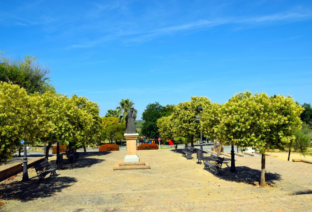 Foto: Plaza José Gutiérrez -El Rubio - Chucena (Huelva), España