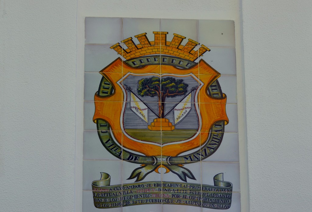 Foto: Escudo de la localidad - Manzanilla (Huelva), España