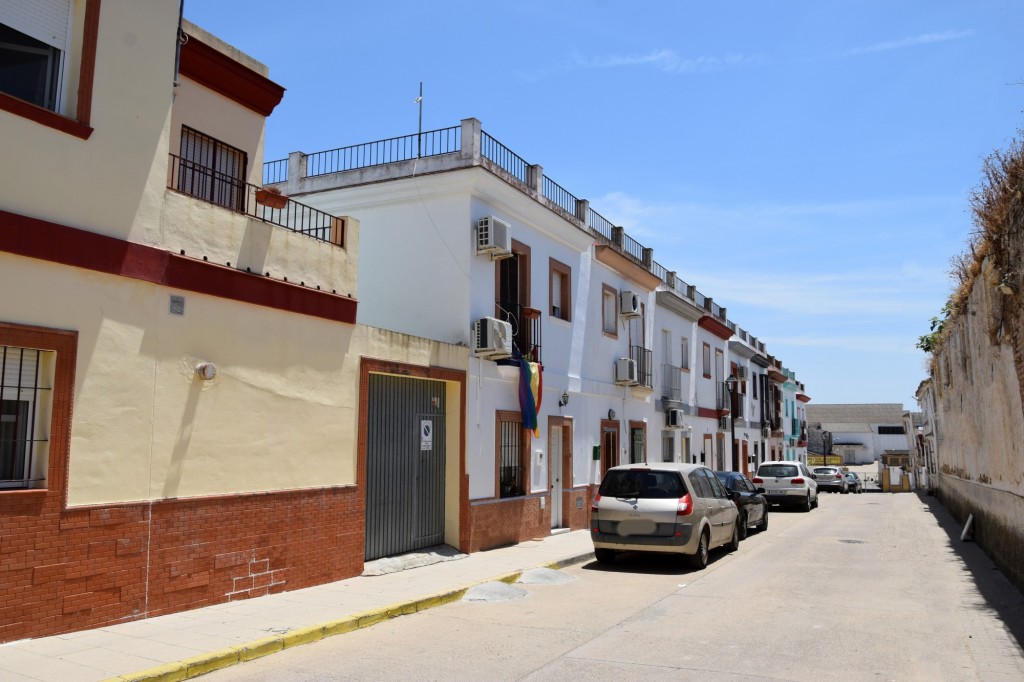 Foto: Calle Colón - Manzanilla (Huelva), España