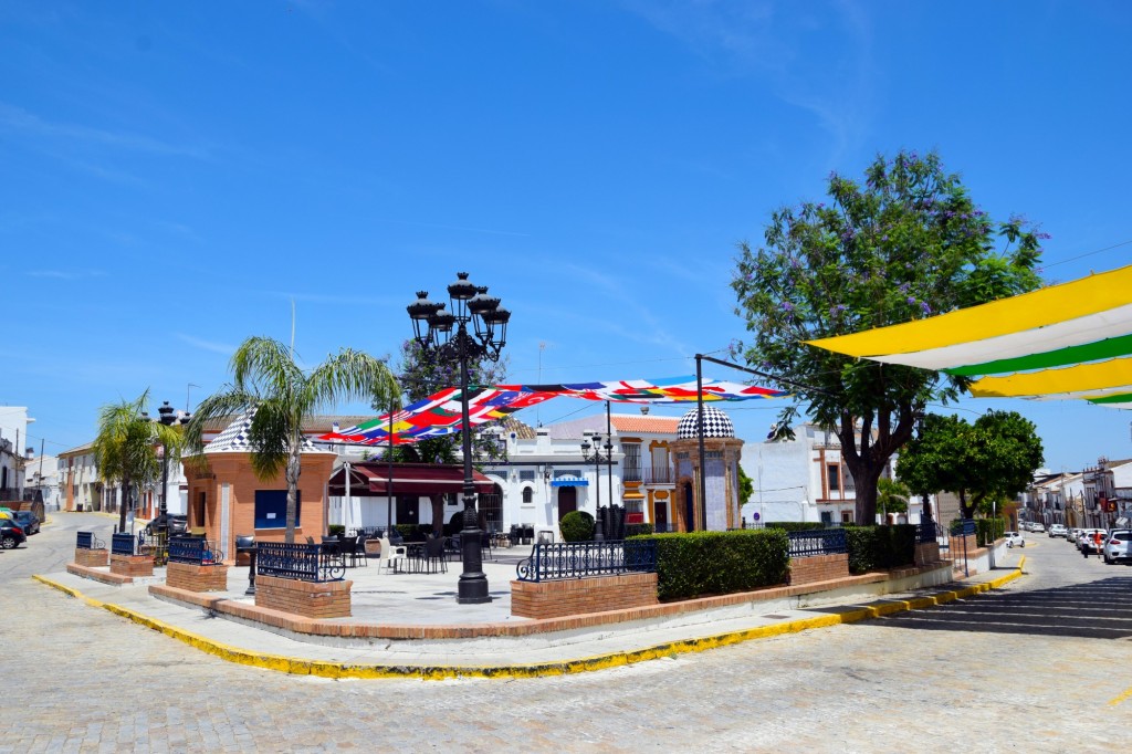 Foto: Plaza de Andalucía - Manzanilla (Huelva), España